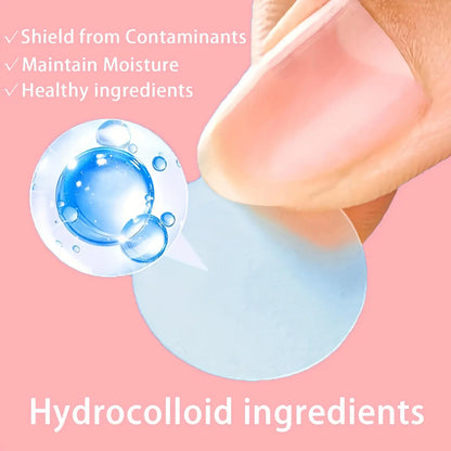 Hydrocolloid Acne Patch, 200 Pcs Deep Cleansing Acne Patches with Effective Coverage, Blemish Patches, Skin Care Gift for Men and Women