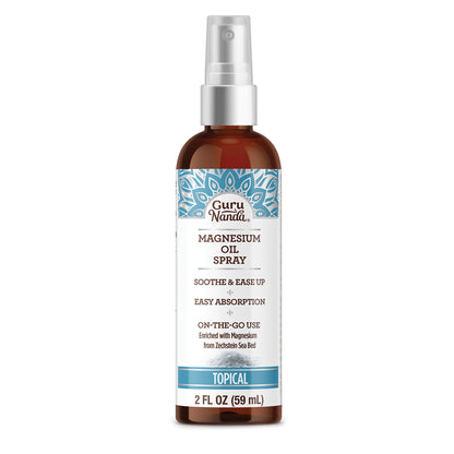 Magnesium Oil Spray for Muscle Relief &amp; Soothing Aches - Quick Absorbing- 2Oz