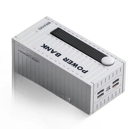 10000Mah to 50000Mah Long-Lasting Super Fast Charging 20W Container Power Bank with Ultra Large Capacity Portable Power Bank