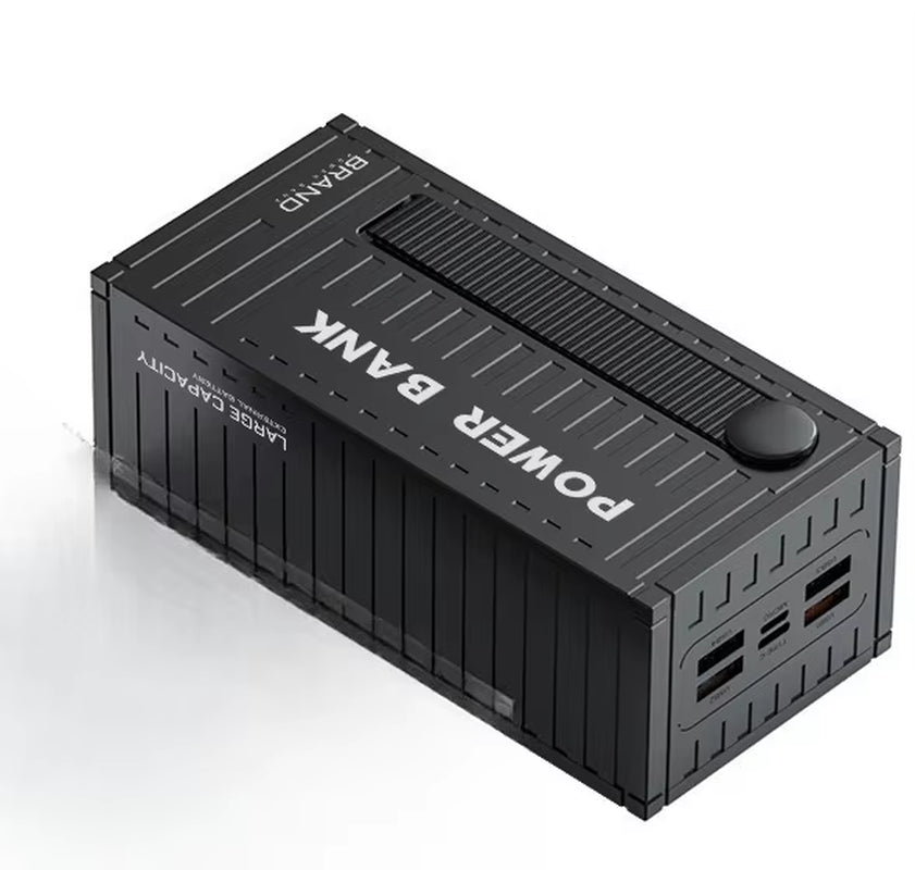 10000Mah to 50000Mah Long-Lasting Super Fast Charging 20W Container Power Bank with Ultra Large Capacity Portable Power Bank