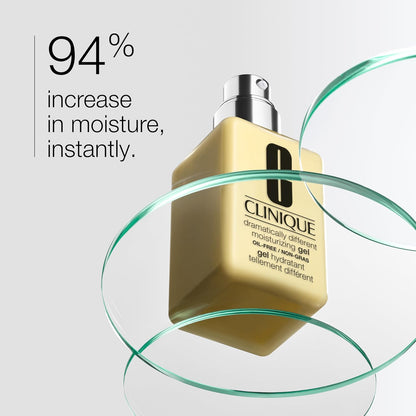 3-Step Dramatically Different Moisturizing Gel | Oil-Free | Face Moisturizer for Combination Oily to Oily Skin Types