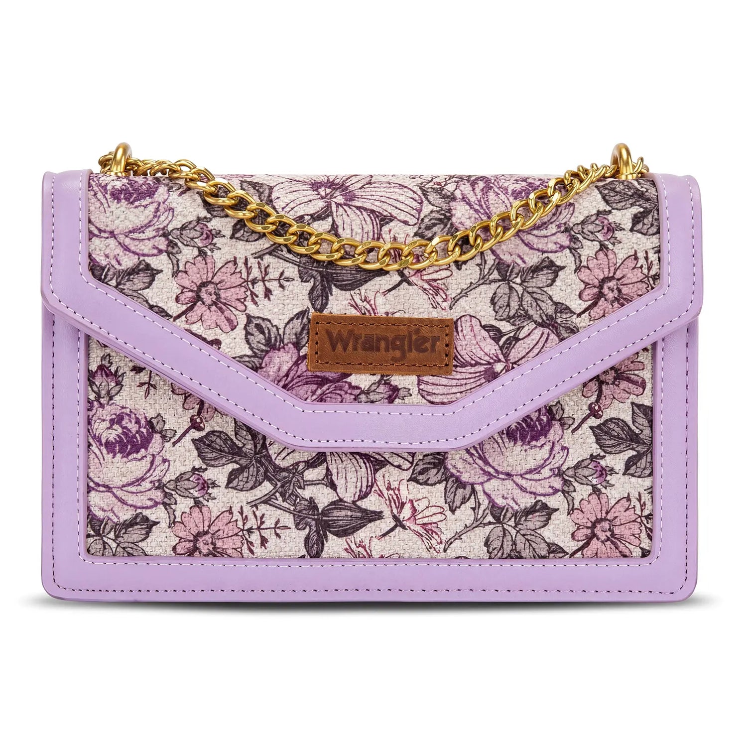 Wrangler Crossbody Purse for Women Shoulder Bag with Adjustable Chain Strap
