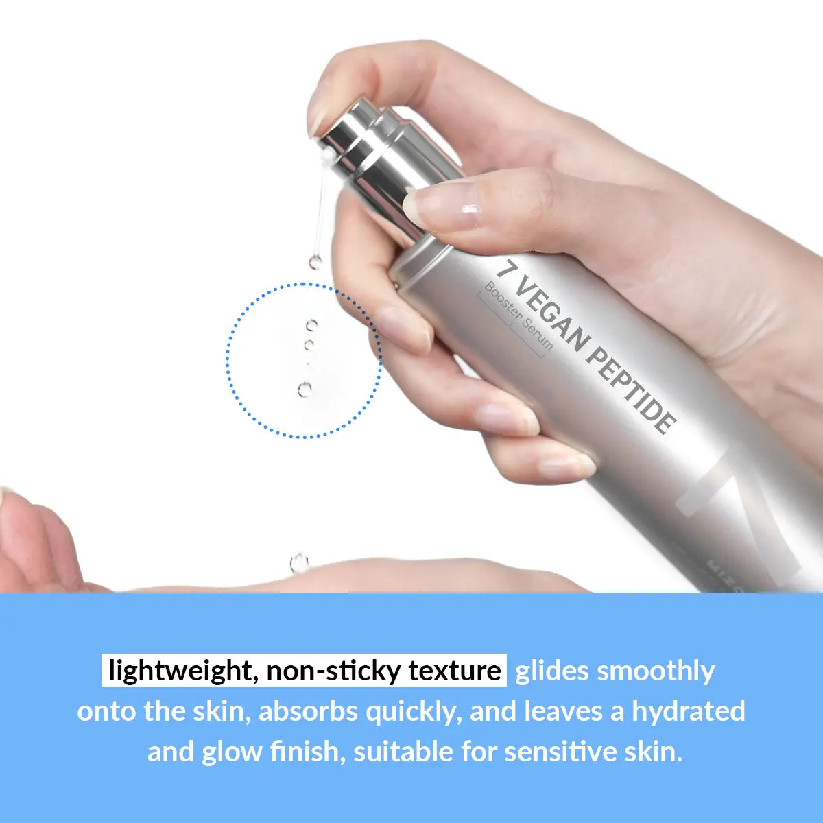 MIZON 7 Vegan Peptide &amp; Vitamin C Booster Set – 7 Peptides + 19% Pure Vitamin C Ampoule, Hydrating &amp; Antioxidant Serum, Radiance Improvement, Synergy Set | Korean Skincare