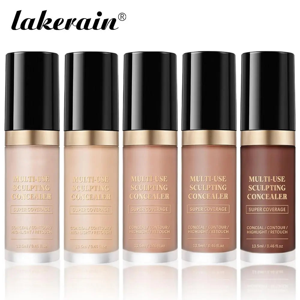 Long-Lasting Matte Concealer, 1 Count Full Coverage Flawless Concealer, Highlighting Concealer, Super Coverage Concealer, Makeup Products for Women &amp; Girls