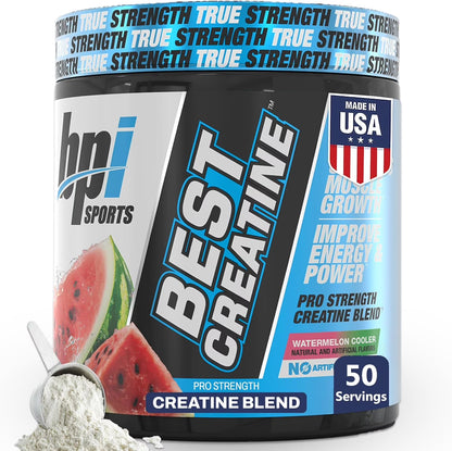 Best Creatine – Creatine Monohydrate, Himalayan Salt – Strength, Pump, Endurance, Muscle Growth, Muscle Definition – No Bloat – Fruit Punch – 50 Servings – 10.58 Oz.
