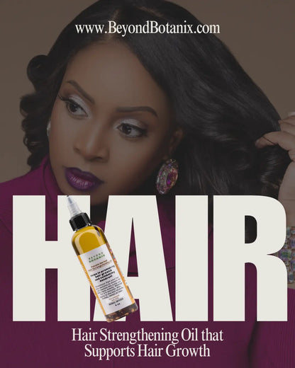 *NEW* Potent Herbal Strengthening Oil - Natural Herbal Oil for Vitality and Strength - 4Oz Haircare Daily Thickening Regrowth Formula