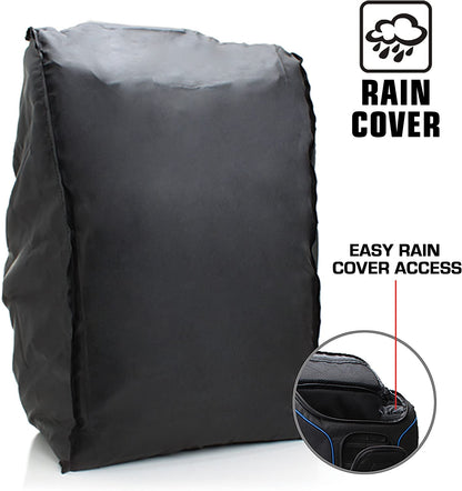 USA Gear Camera Backpack for Photographers Dslr/Slr/Mirrorless Camera Bag with Laptop Slot, Rain Cover, Tripod Holder