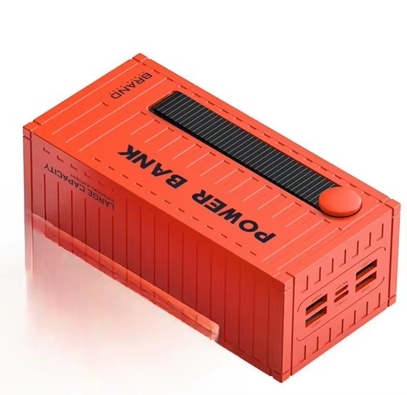 10000Mah to 50000Mah Long-Lasting Super Fast Charging 20W Container Power Bank with Ultra Large Capacity Portable Power Bank