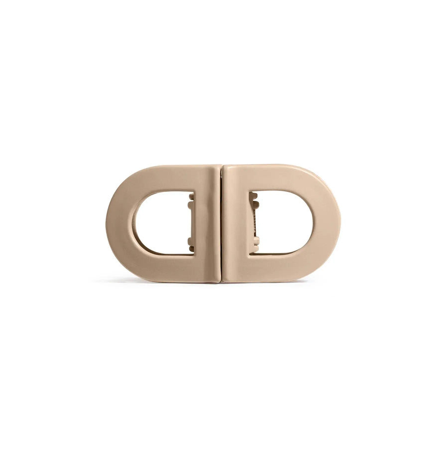 DAFNI KLIX Magnetic Hair Clips Set of 2 - the Icon Sandstone with strong magnetic hold and seamless design.