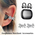 PAXA Earclip C7 Clip-On Design Wireless Earphones, Upgraded Panoramic Sound Headset, Comfortable Wearing & IPX5 Waterproof Sports Earbuds for Work, Fitness