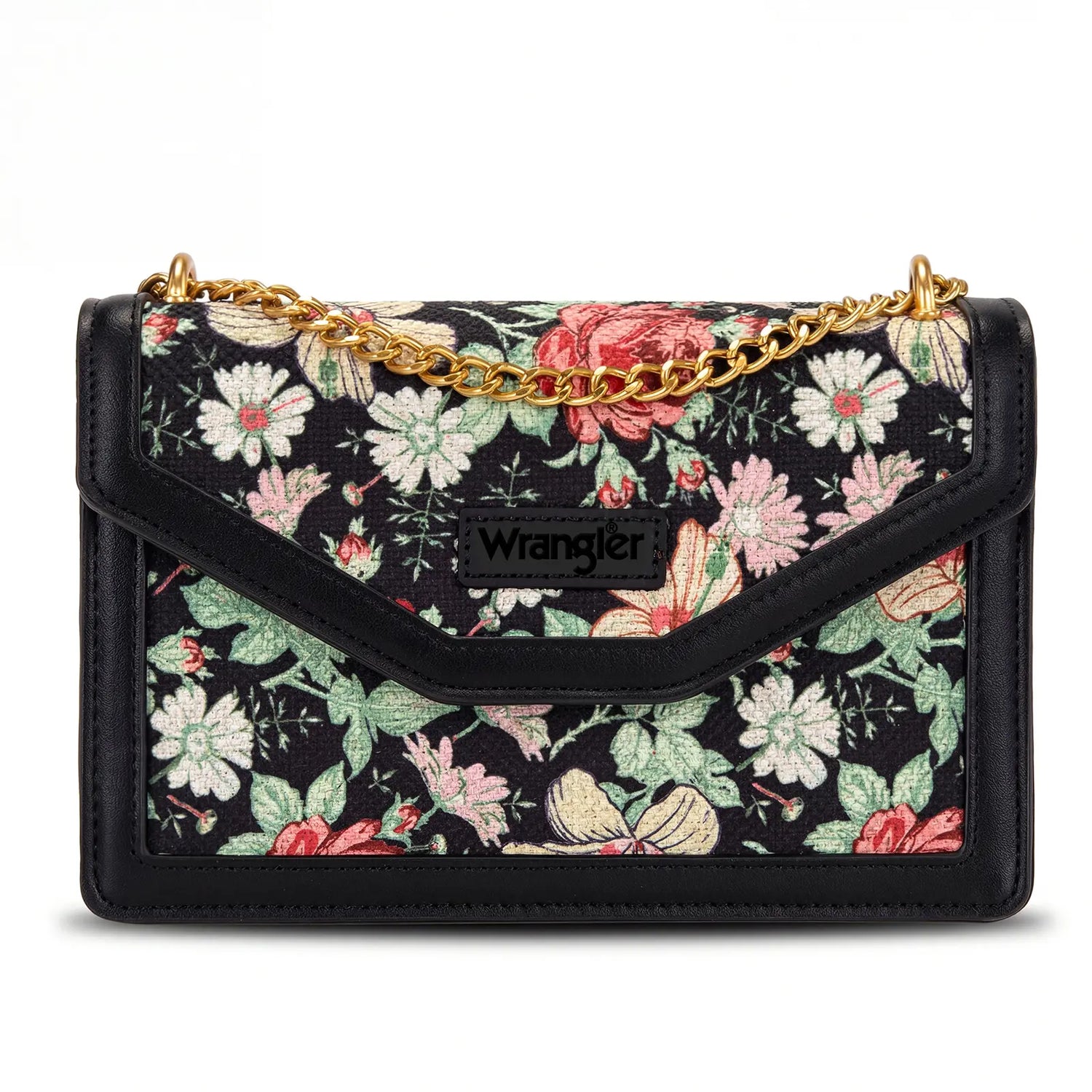 Wrangler Crossbody Purse for Women Shoulder Bag with Adjustable Chain Strap