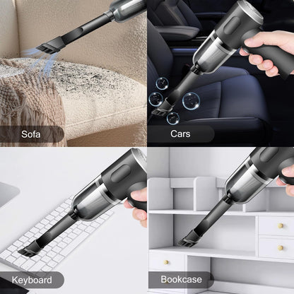 Aspiradora De Mano Inalámbrica Para Coche De Alta Potencia