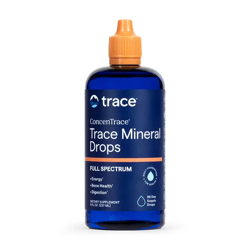 Trace Mineral Drops - 1-3 Month Supply - Hydrating &amp; Energy Supplement - Edible Liquid - Healthcare &amp; Dietary Use
