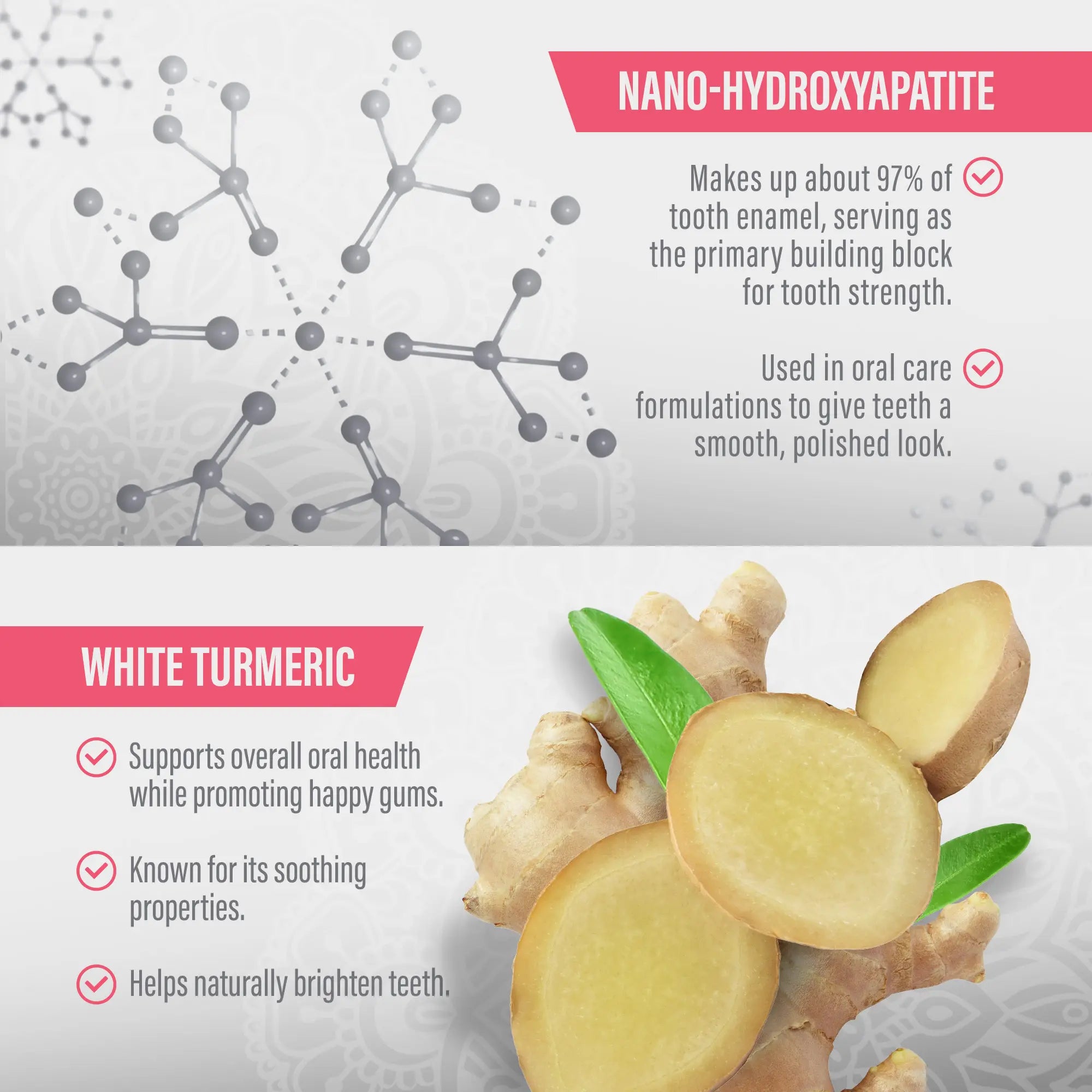 Gurunanda Sensitive Toothpaste – 5% Potassium Nitrate for Tooth Sensitivity Relief, Nano Hydroxyapatite &amp; White Turmeric, Fluoride-Free, Natural Clove Mint, 4.2 Oz