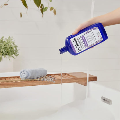 Foaming Bath with Pure Epsom Salt, Soothe &amp; Sleep with Lavender, 34 Fl Oz (Pack of 2)