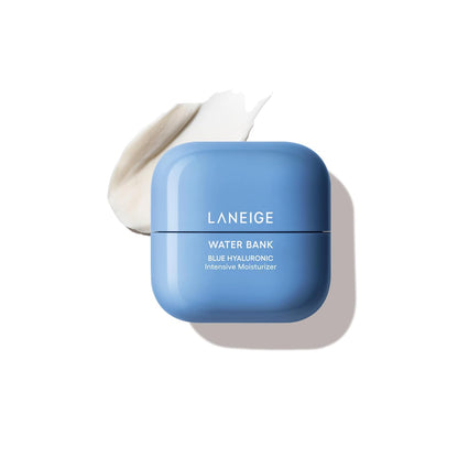 Water Bank Blue Hyaluronic Intensive Moisturizer: Hydrating Face Cream for Extra Dry Skin with Squalane &amp; Peptide for Skin Barrier Support, Dermatologist-Tested