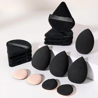 Makeup Sponge &amp; Powder Puff Set, Soft Beauty Blender, Beauty Egg for Facial Makeup Blending &amp; Detailing