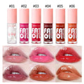 6 Color Lip Gloss Set, Moisturizing Lip Gloss, Glossy Lip Glaze, Plumping Lip Oil for Girls & Women, Lip Makeup Accessories, Cosmetic