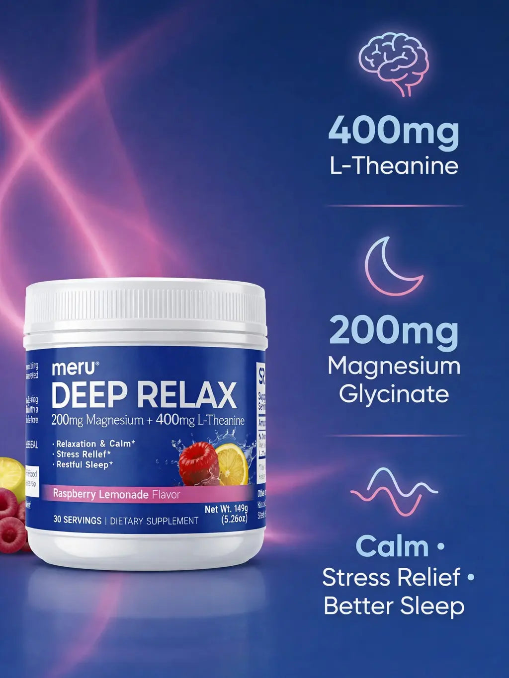 Meru Deep Relax Drink Mix