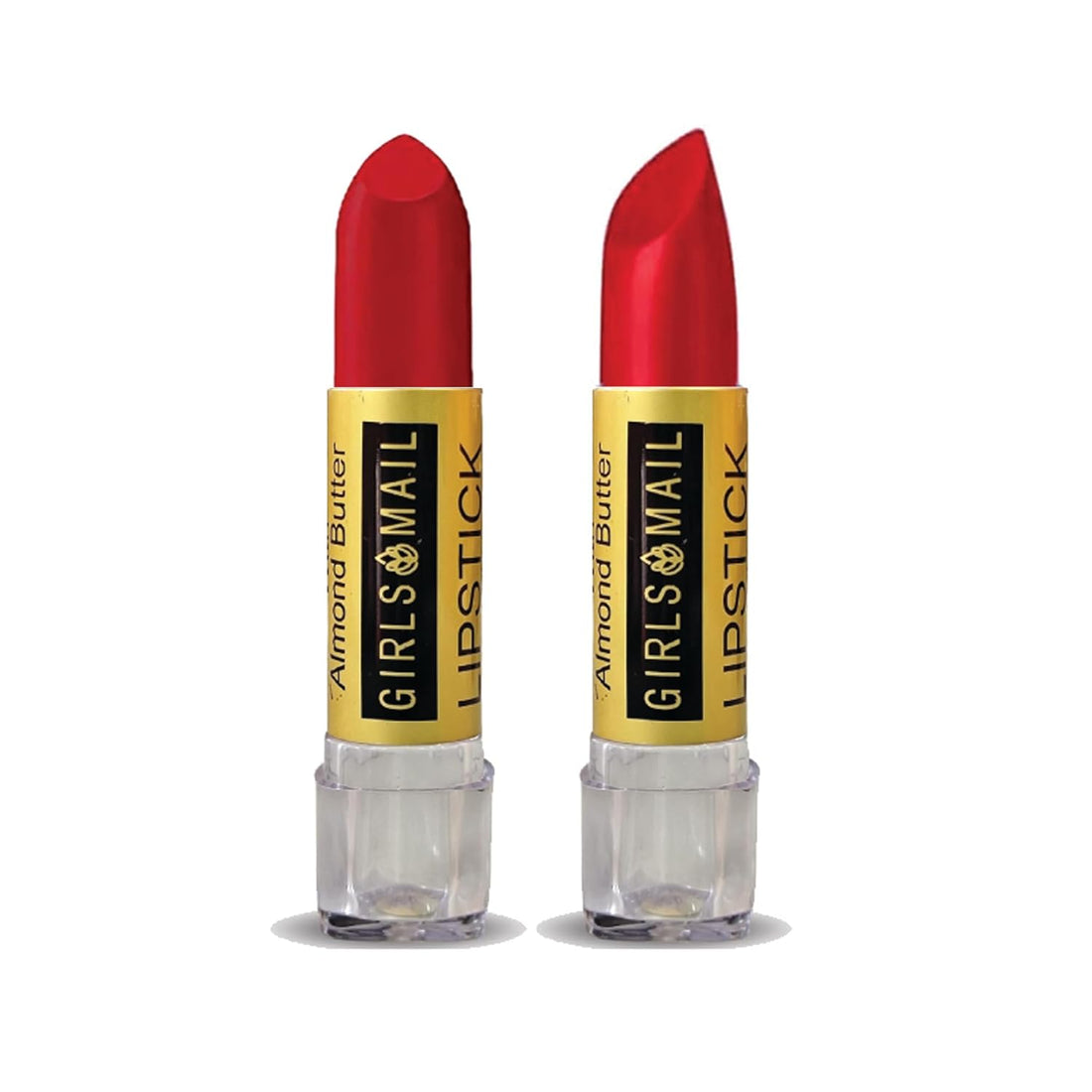 Red Lipstick Long Lasting Lip Makeup Cream Finish Hydrating Lipstick for Women, 1 Count (Pack of 2)