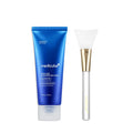 Medicube Home Care Duo for Flawless Skin: Zero Pore Blackhead Mud Facial Mask and Free Brush