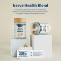 Nerve Health - natural nerve health supplement with medicinal mushrooms and botanicals for neurological function support.