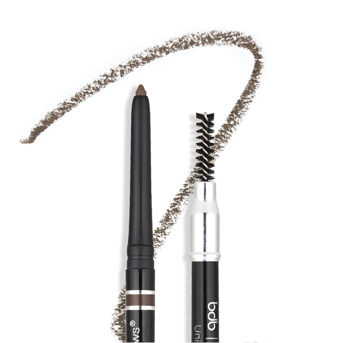Universal Eyebrow Pencil – Dual-Ended Design with Precision Tip &amp; Spoolie, Matte Finish, Waterproof, Easy to Use, Vegan &amp; Cruelty-Free for Perfectly Defined Brows