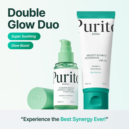 PURITO Centella Unscented Serum for Sensitive Skin – Lightweight Calming &amp; Skin Barrier Repair, 34,860 Ppm Soothing Serum, Vegan &amp; Cruelty-Free, Korean Skincare, 2 Fl.Oz / 60Ml