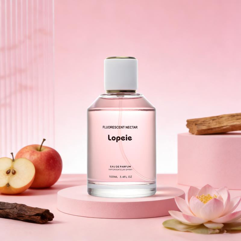 Lopeie Fluorescent Nectar – Long-Lasting Elegant White Floral Perfume for Women, Jasmine &amp; Gardenia Notes, 100Ml