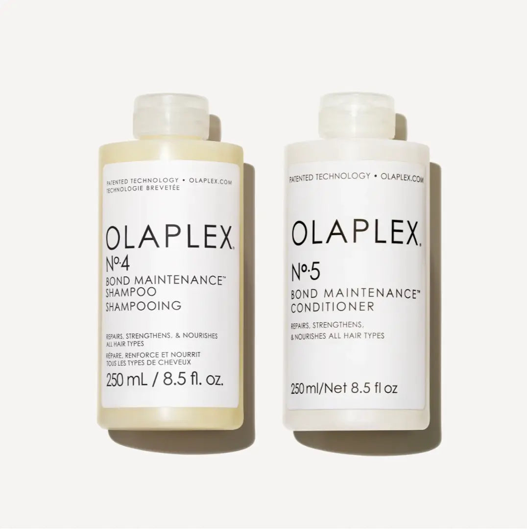 OLAPLEX Wash Day Essentials Set - Sulfate-Free, Vegan, Concentrated, High-Lather Shampoo &amp; Conditioner to Hydrate, Moisturize, Smooth &amp; Strengthen