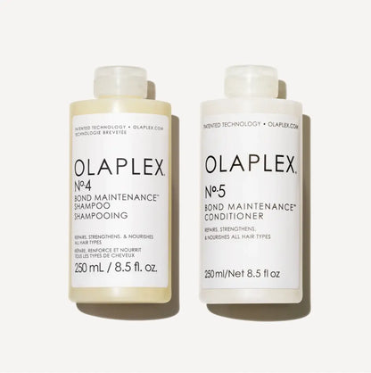 OLAPLEX Wash Day Essentials Set - Sulfate-Free, Vegan, Concentrated, High-Lather Shampoo &amp; Conditioner to Hydrate, Moisturize, Smooth &amp; Strengthen