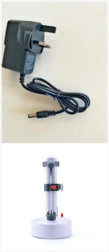 Multifunction Stainless Steel Electric Peeler Automatic Fruit Peeler Vegetable Cutter Three Spare Blades Potato Peeler Machine