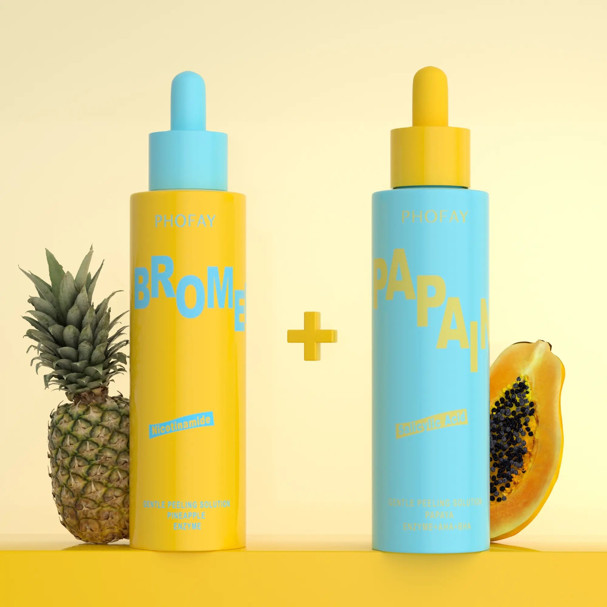 Glow Rice Ampoule Duo - Serums for Brightening,, Facial Polish for Enlarged Pores, Wrinkles &amp; Fine Lines, Suitable for Blackhead-Prone Skin, Fragrance-Free