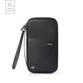 Travel Passport Wallet Organizer Bag with Card Holder Document Case for Family Crossbody Ticket Cash Storage Bag for Abroad Trip