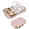 Jewelry Travel Organizer Case Transparent Jewelry Storage Book Ring Binder Jewelry Bags Clear Booklet Jewelry Rolls Zipper Bag