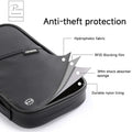 Travel Passport Wallet Organizer Bag with Card Holder Document Case for Family Crossbody Ticket Cash Storage Bag for Abroad Trip
