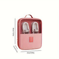 Travel Shoe Organizer - Hanging Organizer, Large Capacity, Multifunctional, Machine Washable, Space Saving, Multiple Compartment
