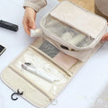 Travel Makeup Bag Waterproof Toiletries Organizer High Quality Women Neceser Bathroom Hook Wash Pouch Hook Storage Bag