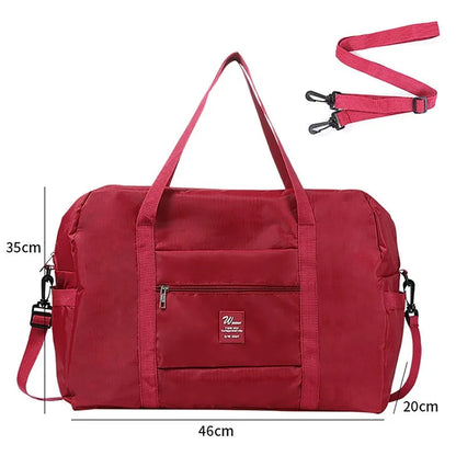 Travel Bags Large Capacity Foldable Clothes Luggage Organizer Waterproof Handbags Women Men Travel Clothes Storage Organizer