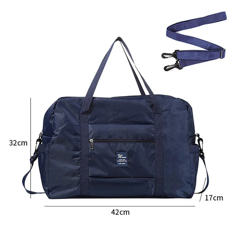 Travel Bags Large Capacity Foldable Clothes Luggage Organizer Waterproof Handbags Women Men Travel Clothes Storage Organizer