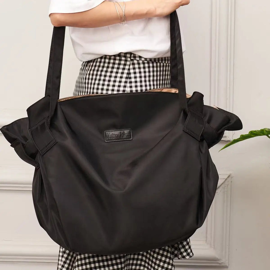 Large Capacity Foldable Travel Organizer Bag - Durable, Lightweight & Waterproof Tote/Duffel, Includes Picnic Mat