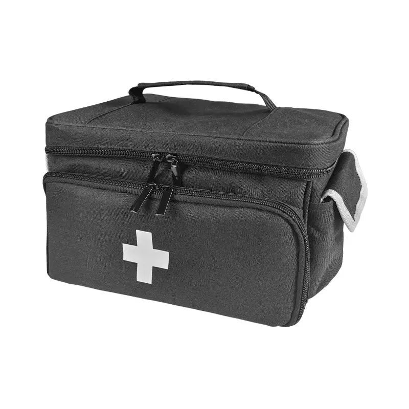 Travel First Aid Kit Bag for Home Medical Carry Bag Multifunctional Storage Organizer Layered Medicine Boxes Medicine Cabinet