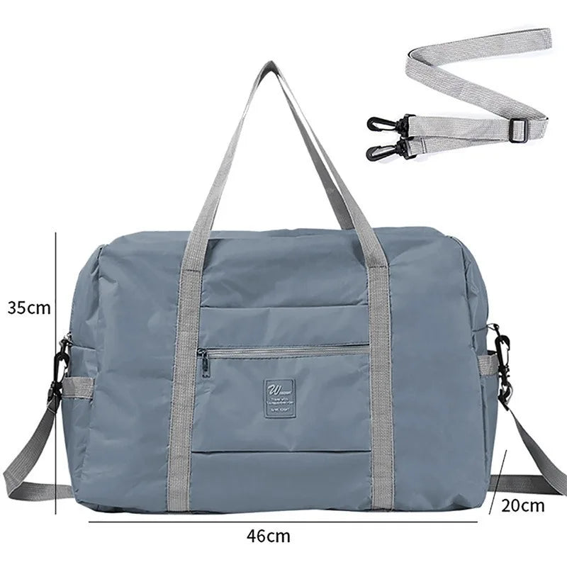 Travel Bags Large Capacity Foldable Clothes Luggage Organizer Waterproof Handbags Women Men Travel Clothes Storage Organizer