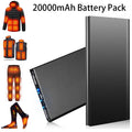20,000mAh Travel Power Bank — Dual USB + LED Flashlight