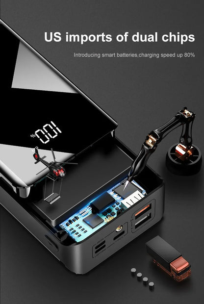 Portable Power Bank 30000mAh/40000mAh with LED Display