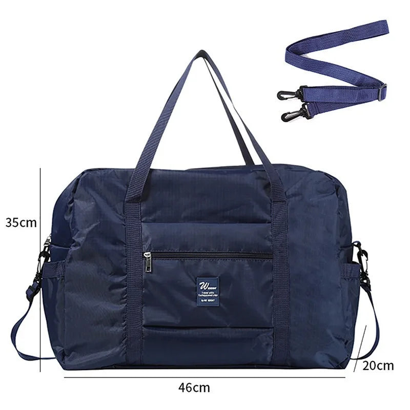 Travel Bags Large Capacity Foldable Clothes Luggage Organizer Waterproof Handbags Women Men Travel Clothes Storage Organizer