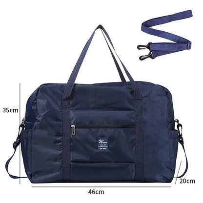 Travel Bags Large Capacity Foldable Clothes Luggage Organizer Waterproof Handbags Women Men Travel Clothes Storage Organizer