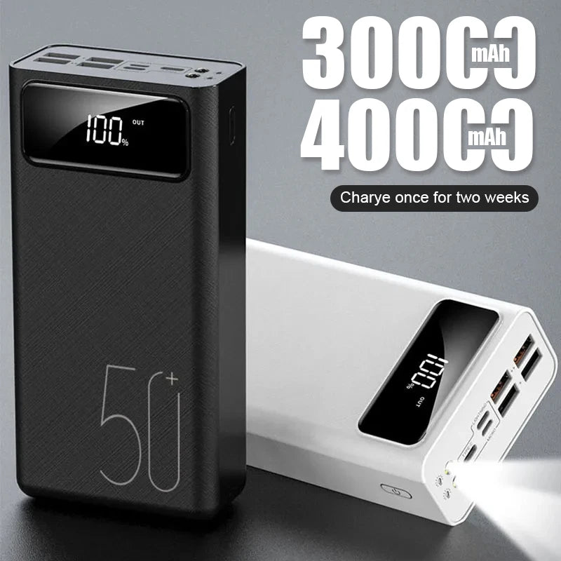 Portable Power Bank 30000mAh/40000mAh with LED Display
