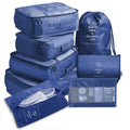 8PCS/Set Organizer Bags for Travel Organizer Bags Accessories Luggage Suitcase Organizer Waterproof Wash Bag Clothes Storage