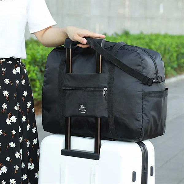 Travel Bags Large Capacity Foldable Clothes Luggage Organizer Waterproof Handbags Women Men Travel Clothes Storage Organizer